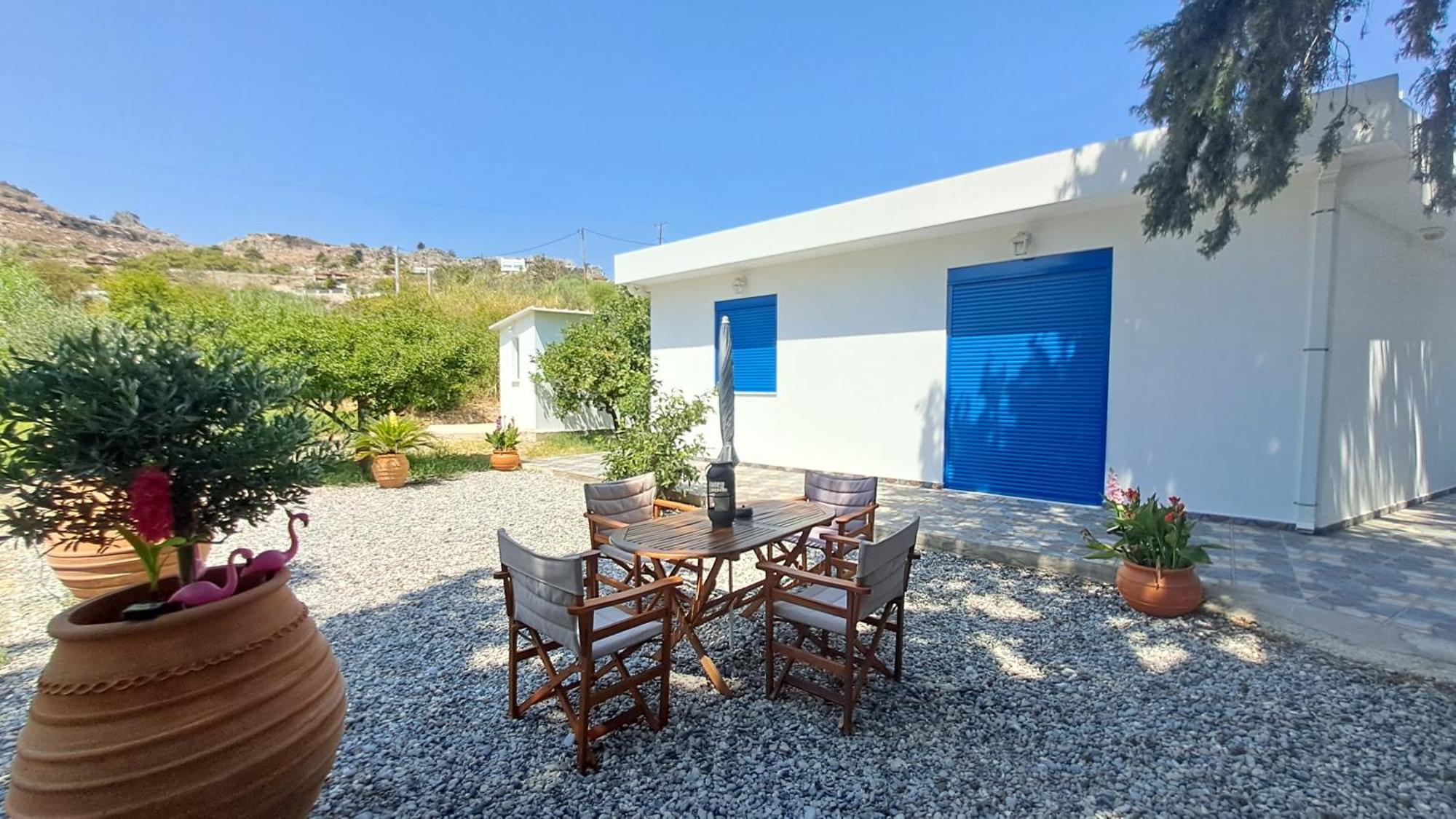 Deja Blue Villa Archangelos  Ngoại thất bức ảnh